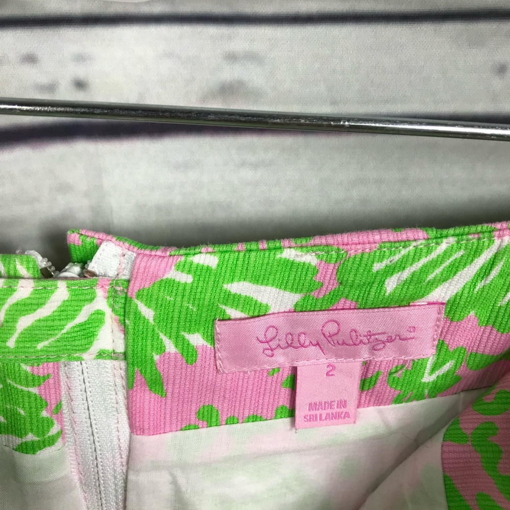 Lilly Pulitzer Sunnyside Lion Skirt Size 2 - Picture 4 of 7